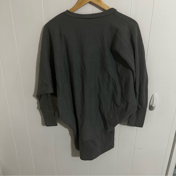 SALE! Go Couture Gray Long Sleeve Sweater - Picture 2 of 3